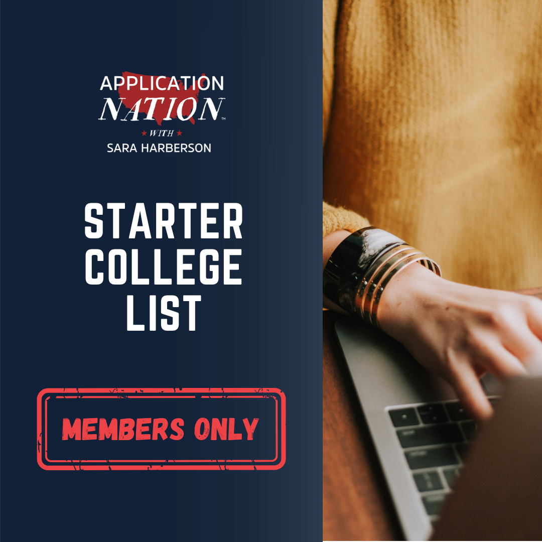 Starter College List