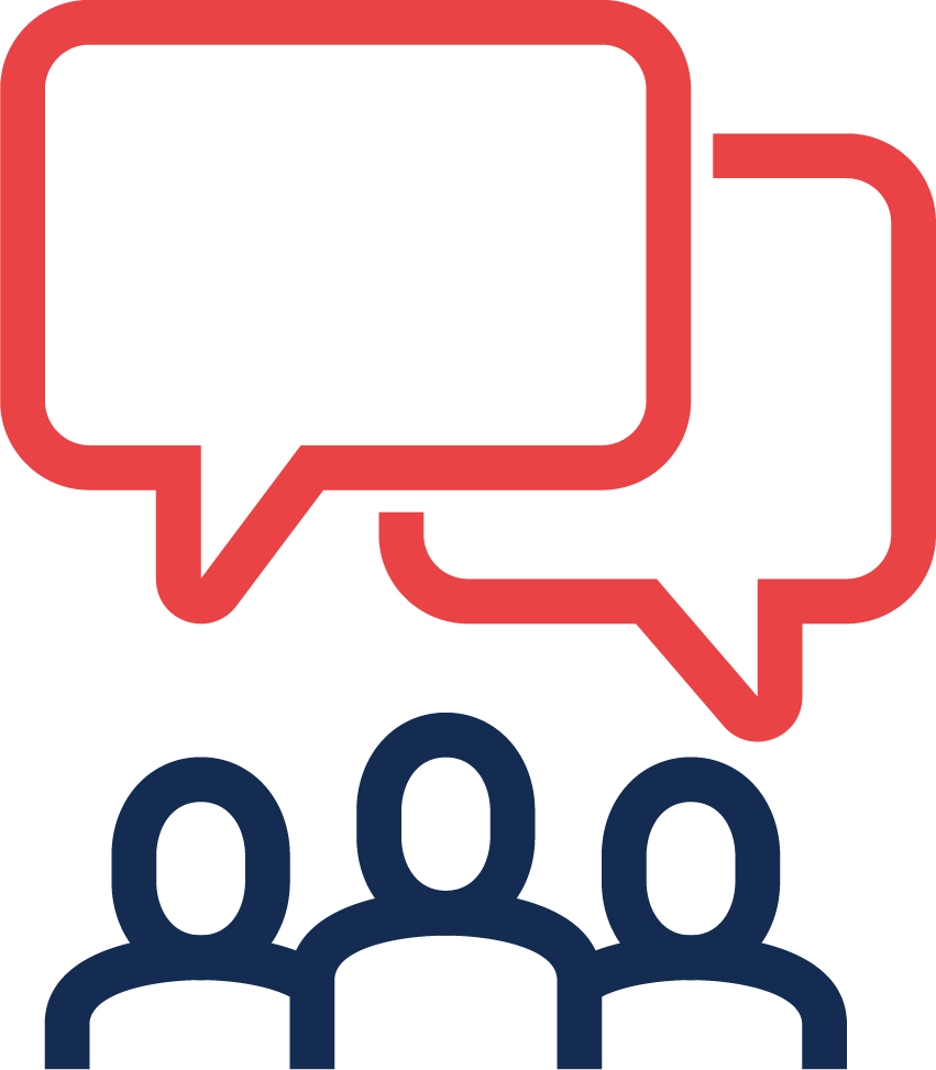 People talking icon