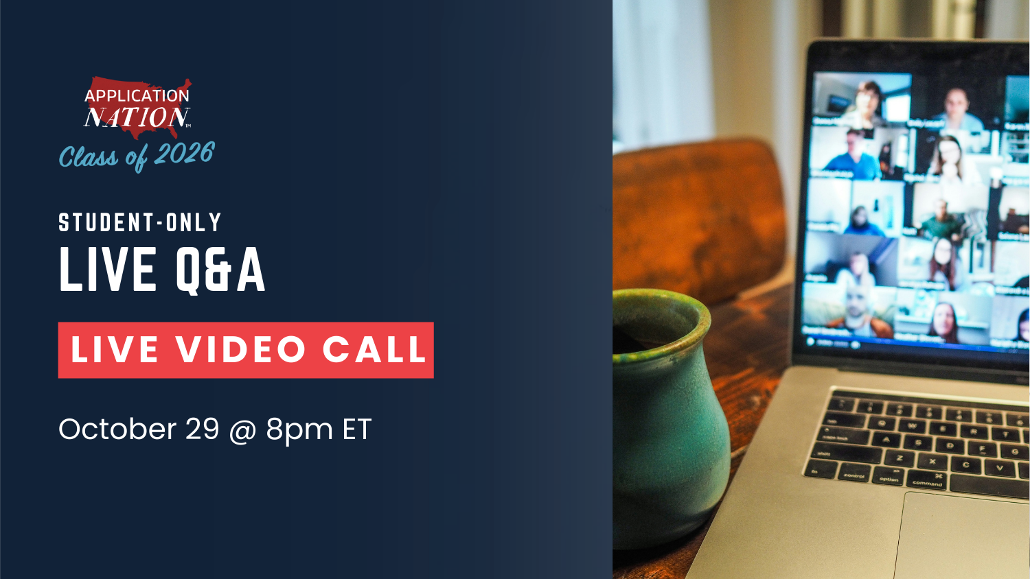 LIVE VIDEO CALL: Student-Only Q&A