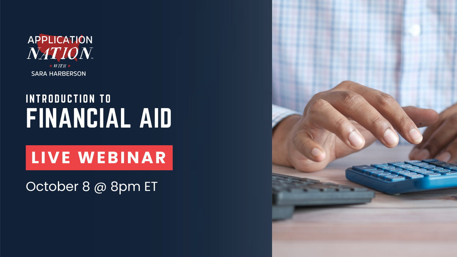 LIVE WEBINAR: Introduction to Financial Aid