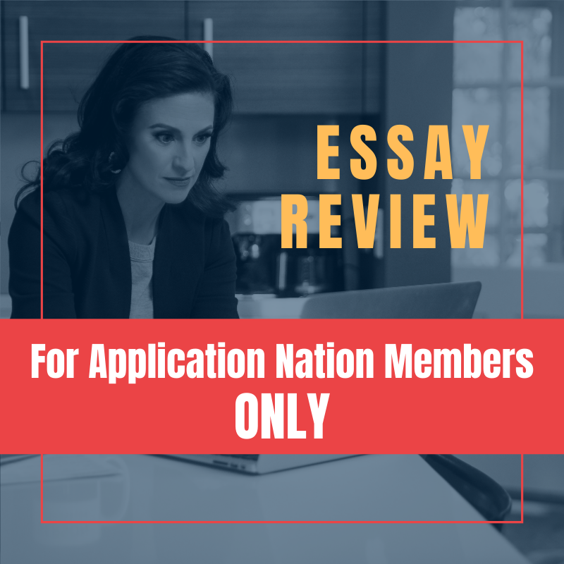 Essay Review - Regular Decision